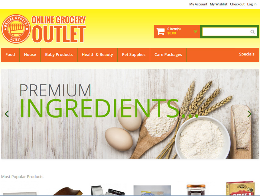 Online Grocery Outlet